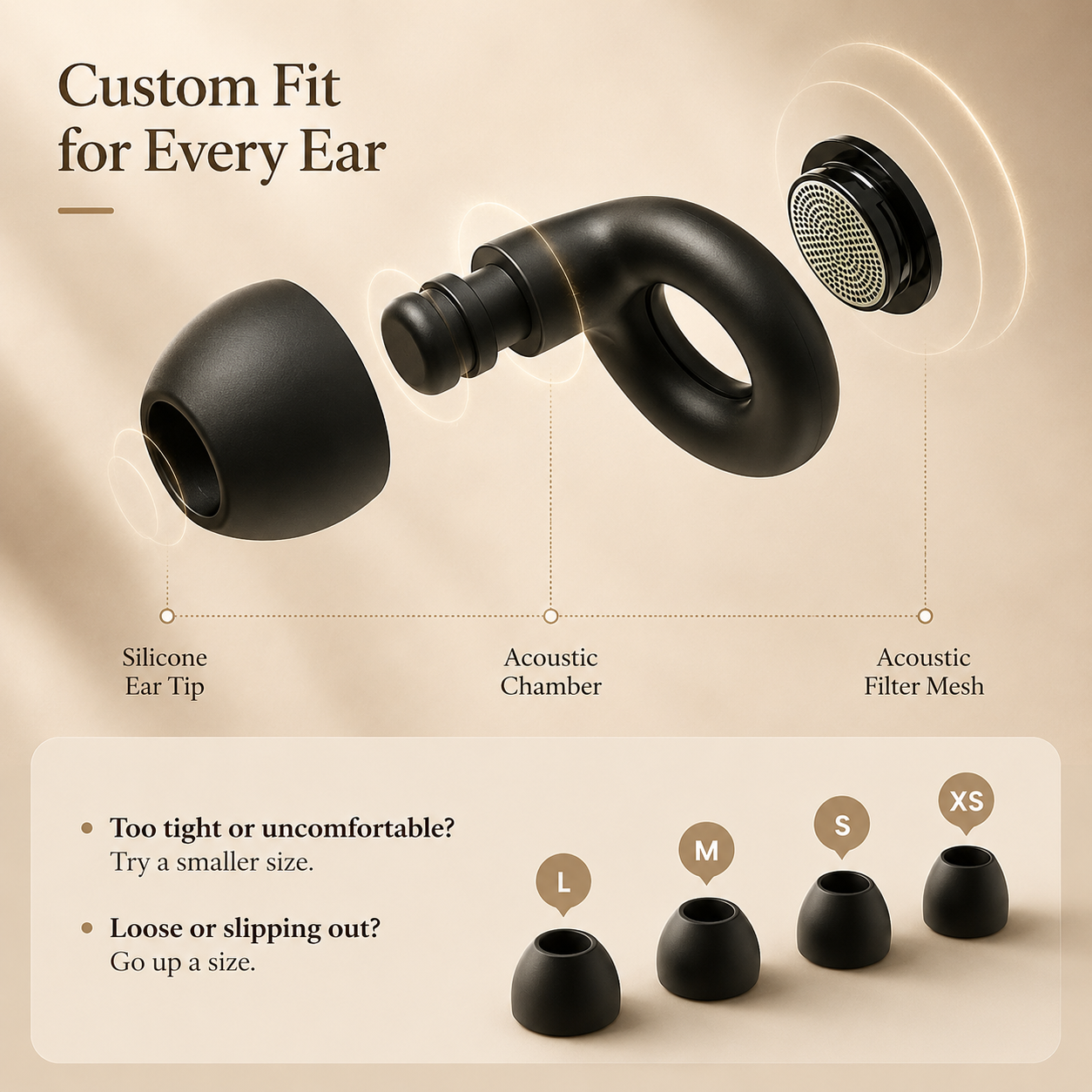 QuietNest™ Noise-Reducing Ear Plugs