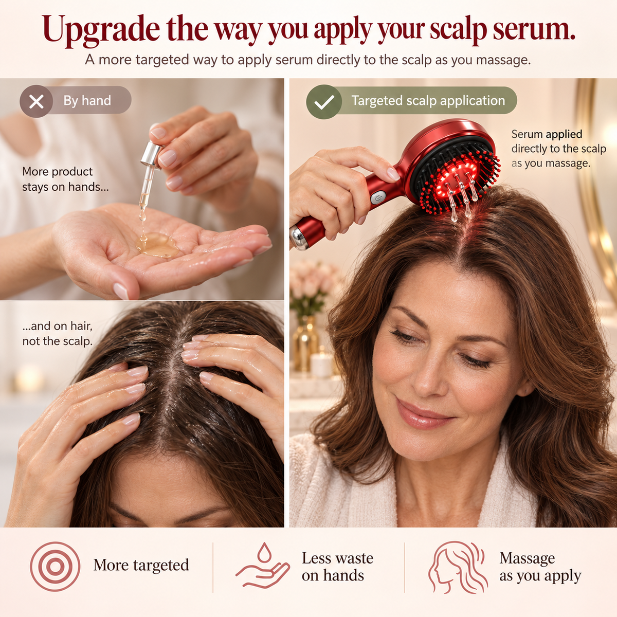Comfio™ Red-Light Serum Massager
