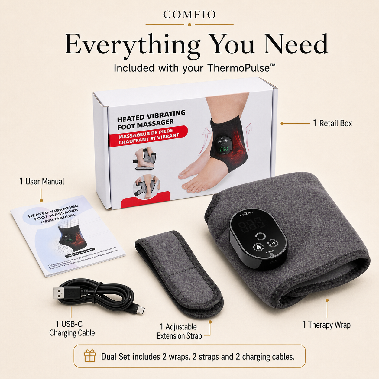 ThermoPulse™ Heated Massager